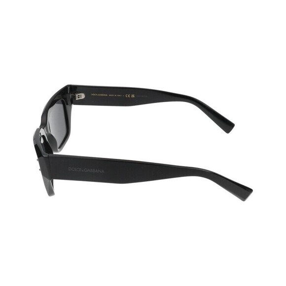 Dolce & Gabbana Classic Black Acetate Sunglasses With Polished Finish - NWT main image 4